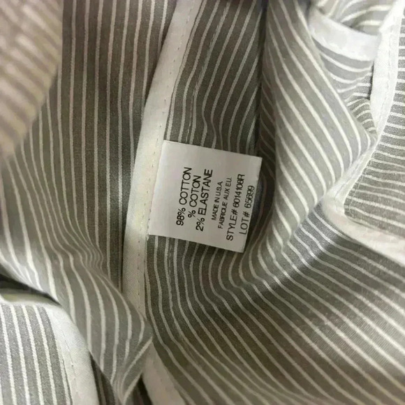 Theory Pin striped Tan White Blazer Jacket Size 2 - Picture 3 of 5